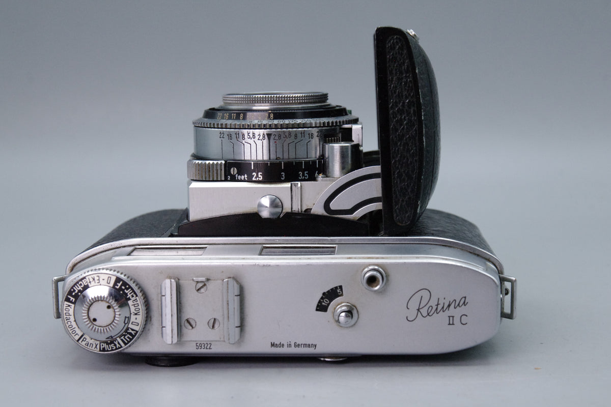 Kodak Retina IIC Type 029 Rangefinder Camera – Heligon 50mm f/2.8 Lens - VGC