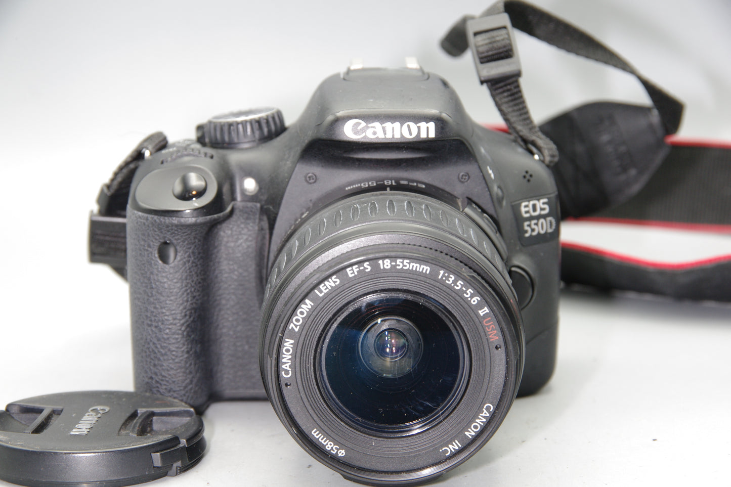 Boxed Canon EOS 550D DSLR + EF‑S 18–55mm II USM Lens 18MP Full HD S/C 16210