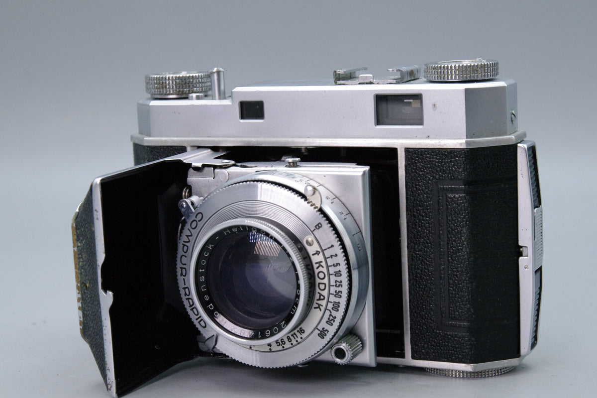 Kodak Retina II Type 011 35mm Rangefinder Camera Heligon 50mm f2 Lens Excellent