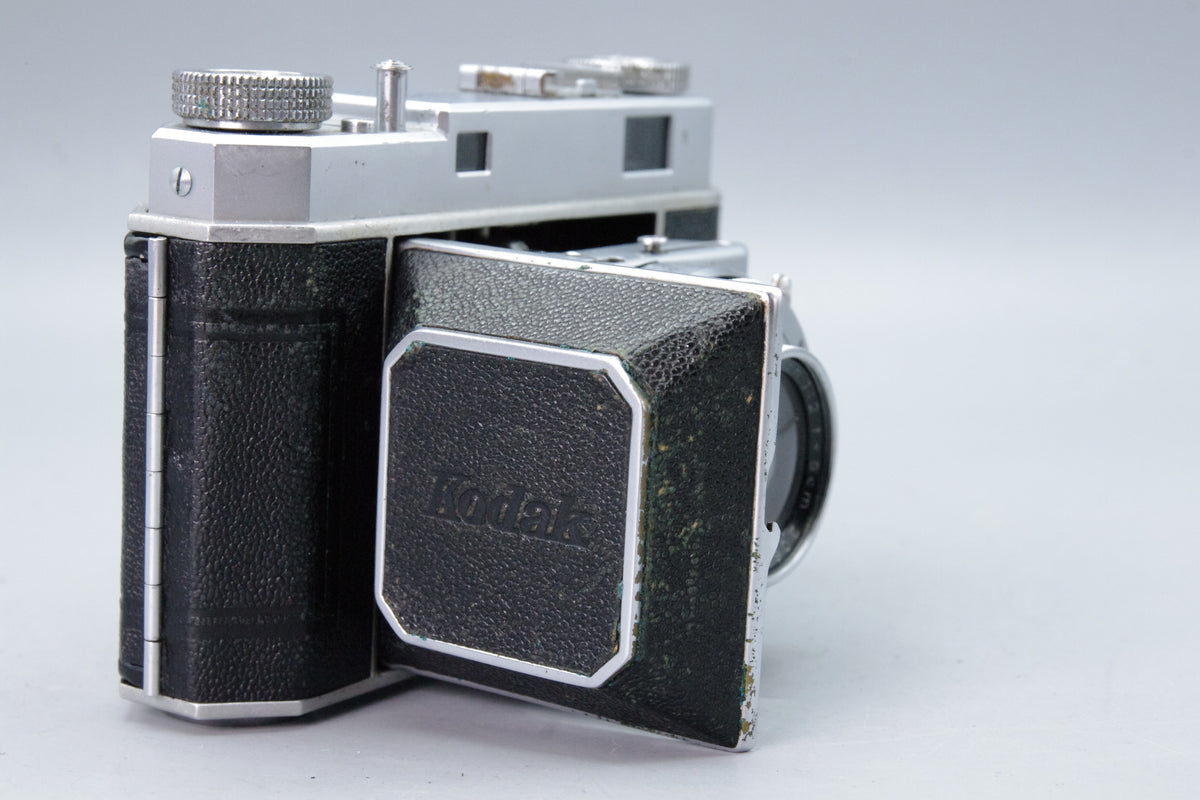 Kodak Retina II Type 011 35mm Rangefinder Camera Heligon 50mm f2 Lens Excellent