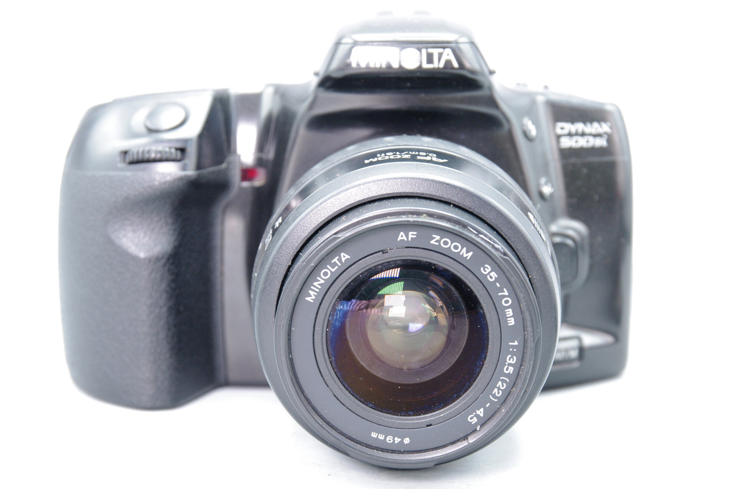 Minolta Dynax 500si 35mm SLR with 35‑70mm AF Lens – Tested – Excellent
