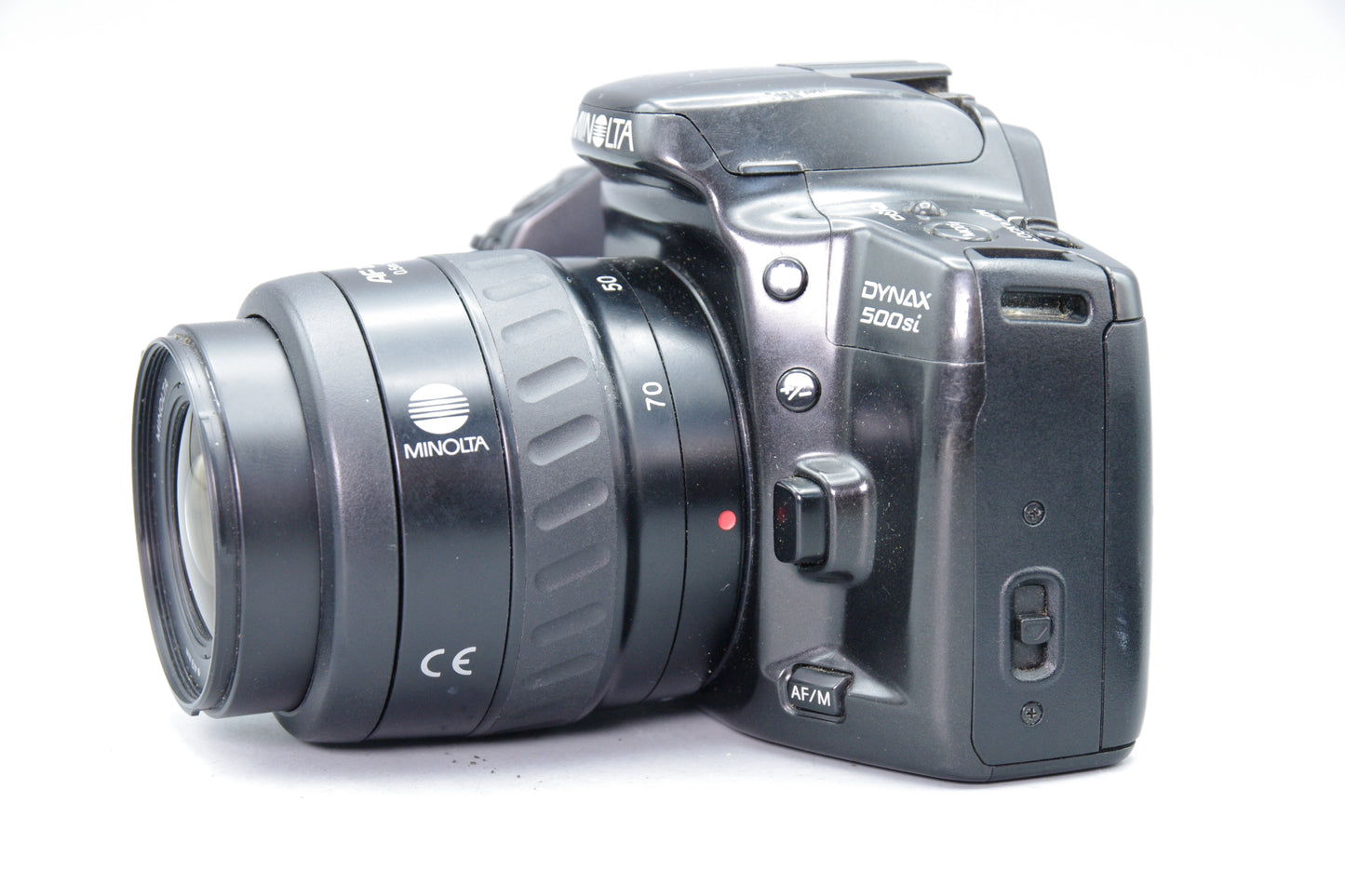 Minolta Dynax 500si 35mm SLR with 35‑70mm AF Lens – Tested – Excellent