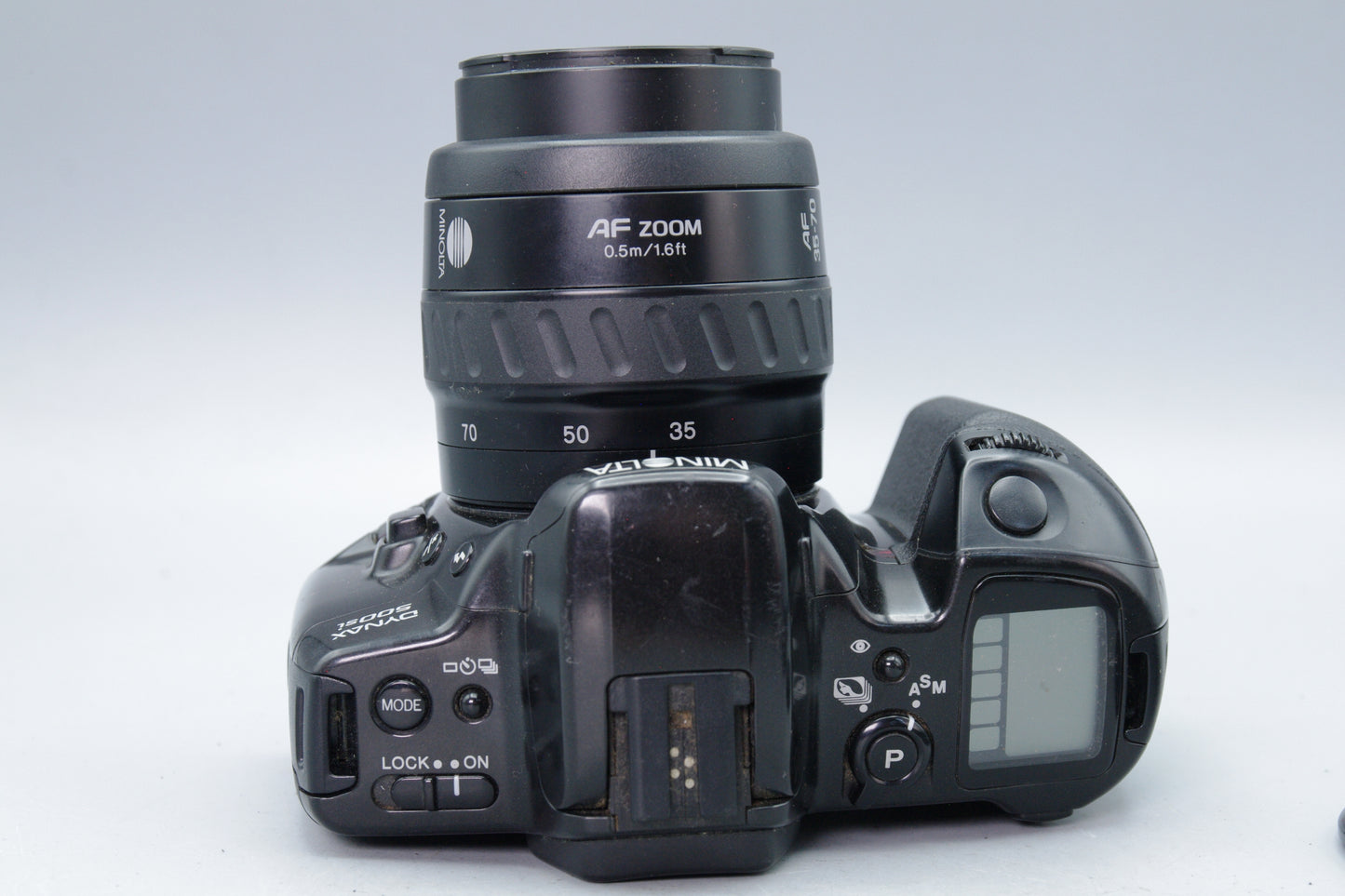 Minolta Dynax 500si 35mm SLR with 35‑70mm AF Lens – Tested – Excellent
