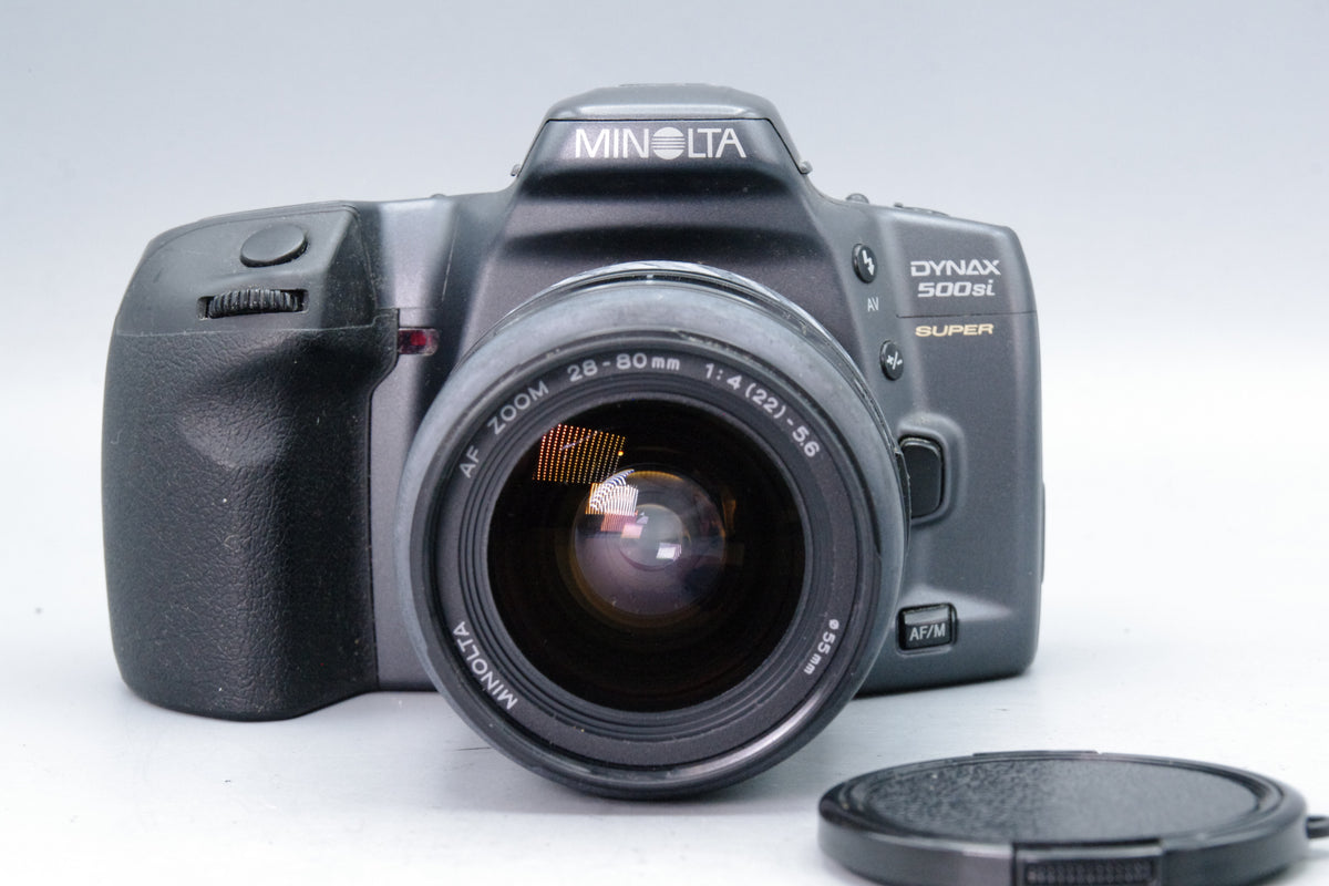 Minolta Dynax 505si Super 35mm SLR Camera + 28-80mm AF Zoom Lens Film Kit