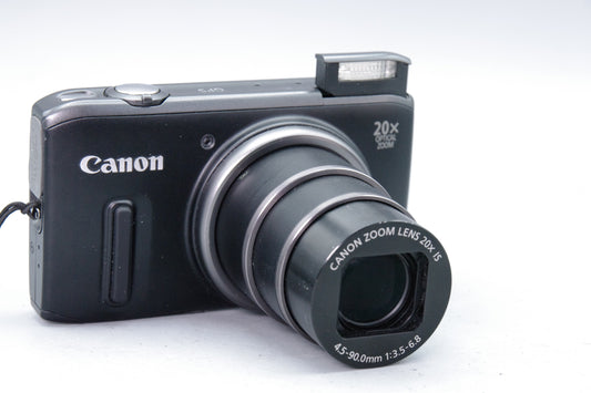 Canon PowerShot SX260 HS Digital Camera – 20x Zoom Compact with GPS