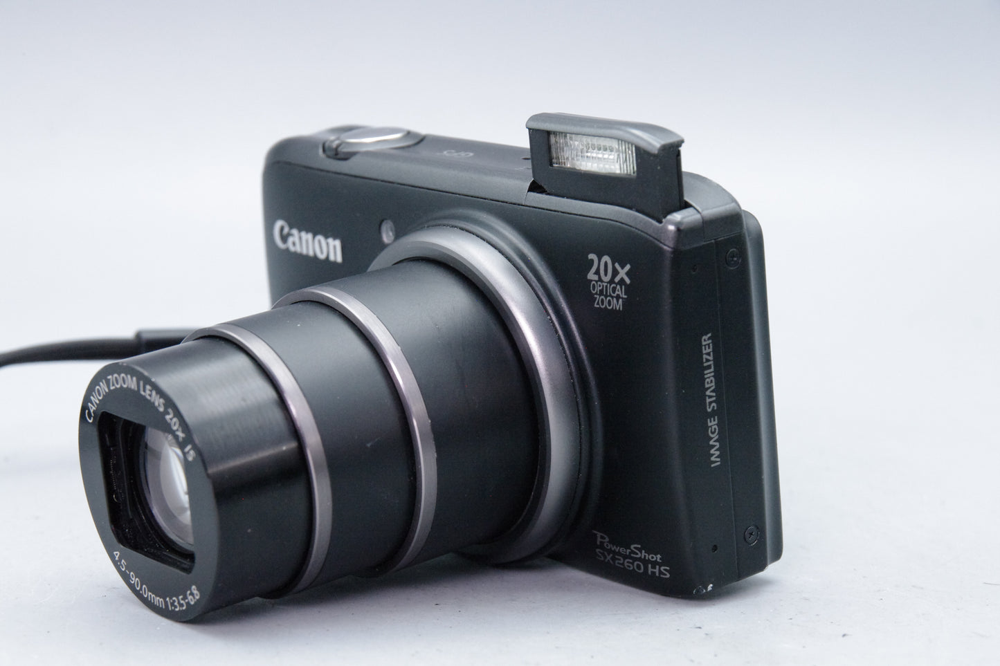 Canon PowerShot SX260 HS Digital Camera – 20x Zoom Compact with GPS