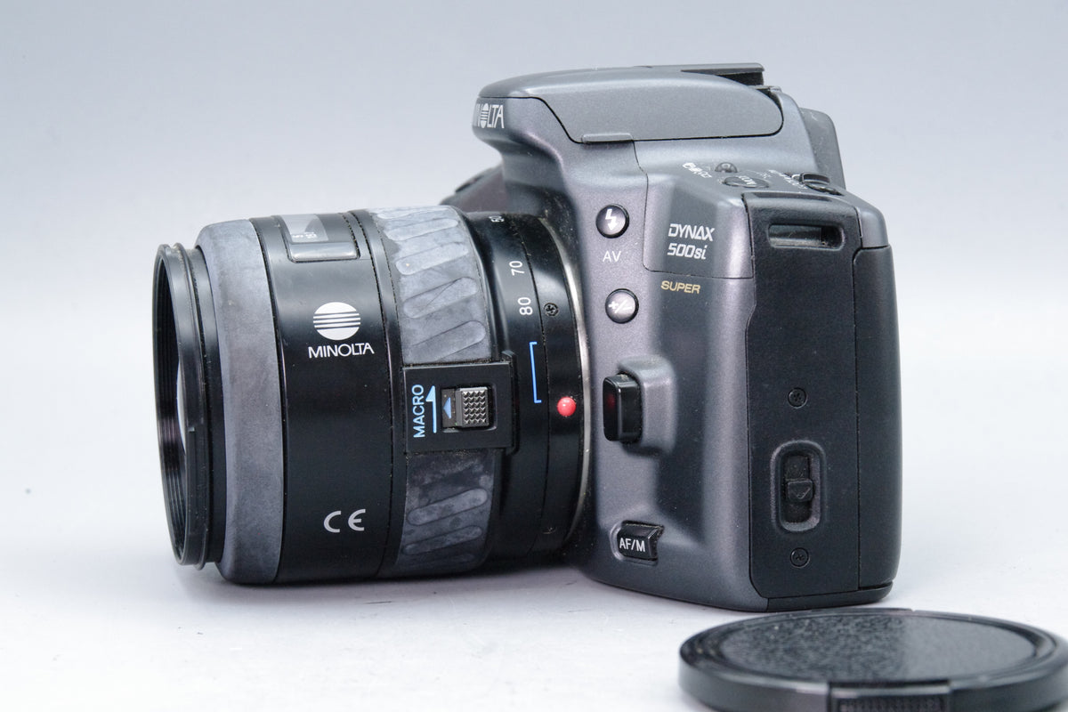 Minolta Dynax 505si Super 35mm SLR Camera + 28-80mm AF Zoom Lens Film Kit