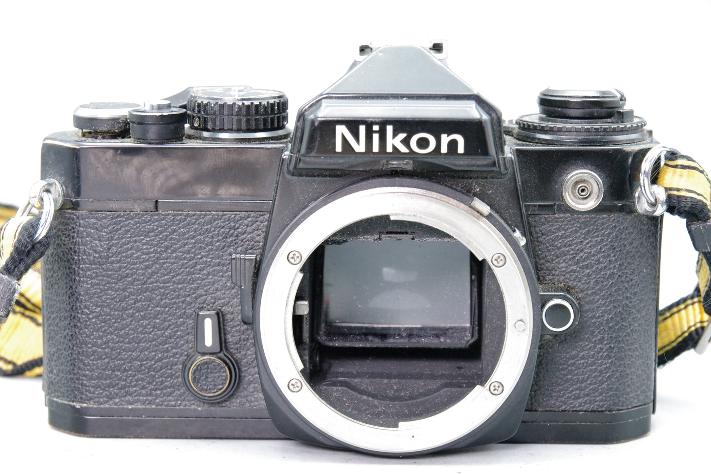 Nikon FE 35mm SLR Camera Body – Black – Tested – Excellent Condition