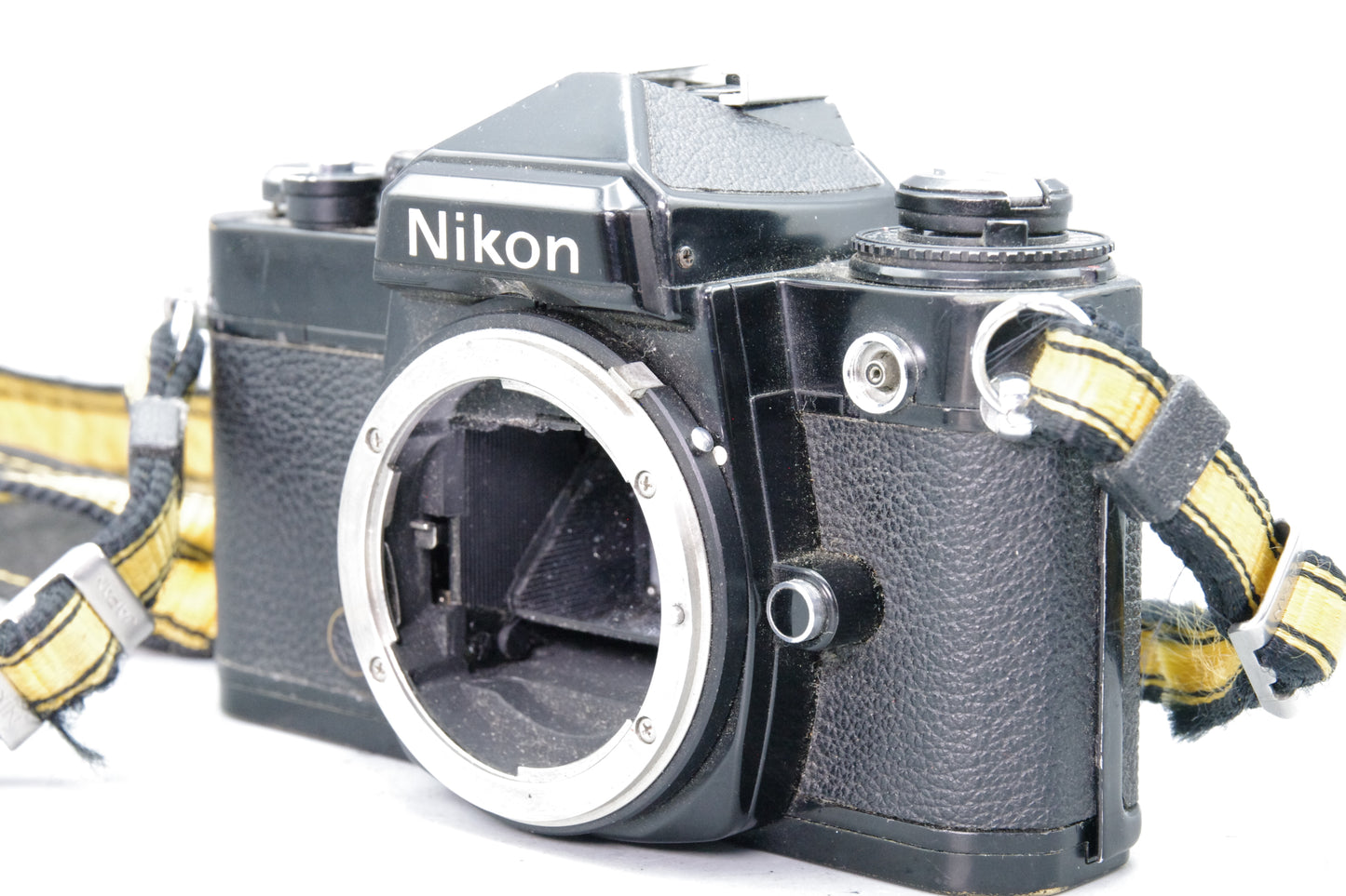 Nikon FE 35mm SLR Camera Body – Black – Tested – Excellent Condition