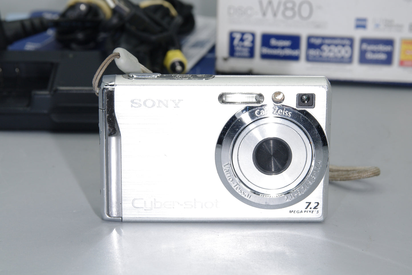 Sony DSC-W50 6MP Digital Camera – Boxed, Carl Zeiss Lens, Compact