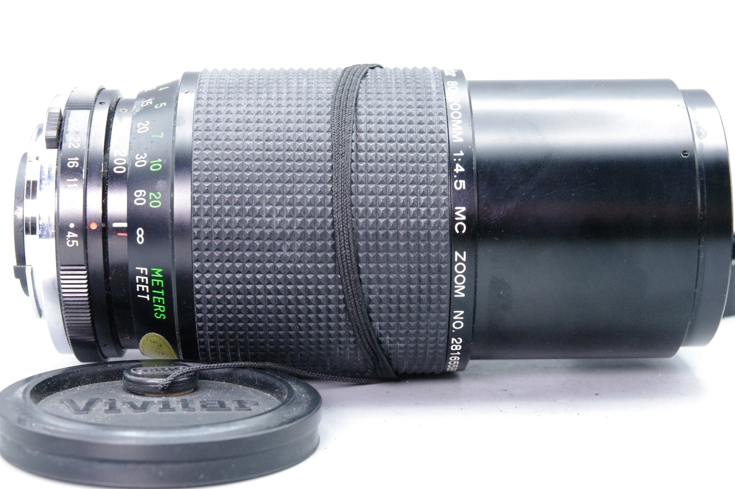 Vivitar 80–200mm f/4.5 Zoom Lens – Olympus OM Mount – Manual Focus – Tested