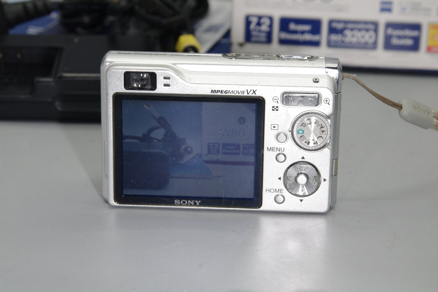 Sony DSC-W50 6MP Digital Camera – Boxed, Carl Zeiss Lens, Compact