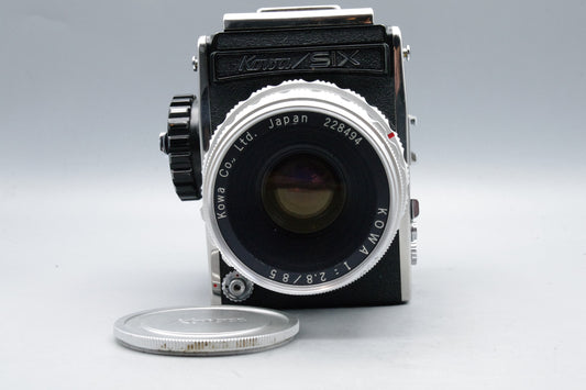 Kowa Six 6x6 Medium Format Camera + 85mm f2.8 Lens Excellent Condition