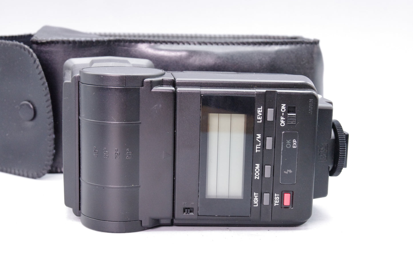 Minolta 4000AF Flash with Case – For Minolta A‑Mount AF Cameras – Tested – Excellent