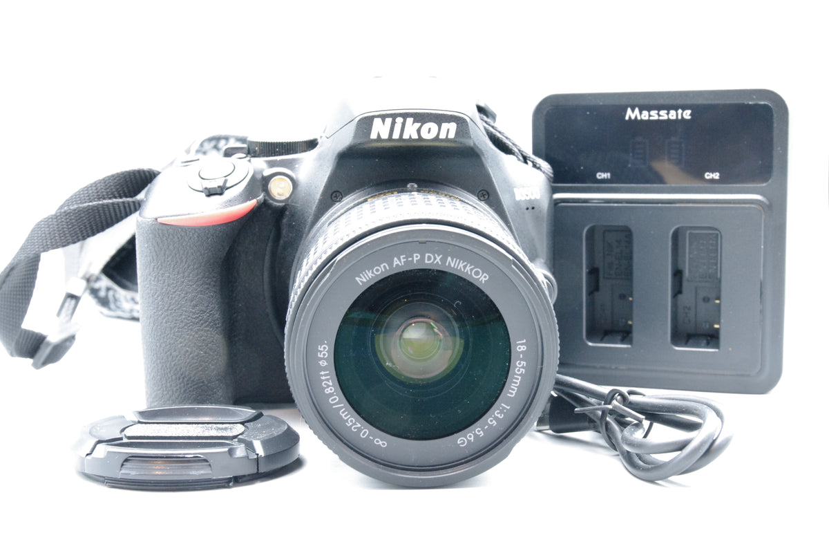 Nikon D3500 24.2MP DSLR Camera AF-P 18-55mm VR Lens SC 1125 Excellent