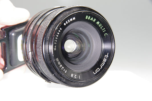Tamron BBAR 28mm F2.8 Adaptall Canon FD Mount Lens – Sharp Classic