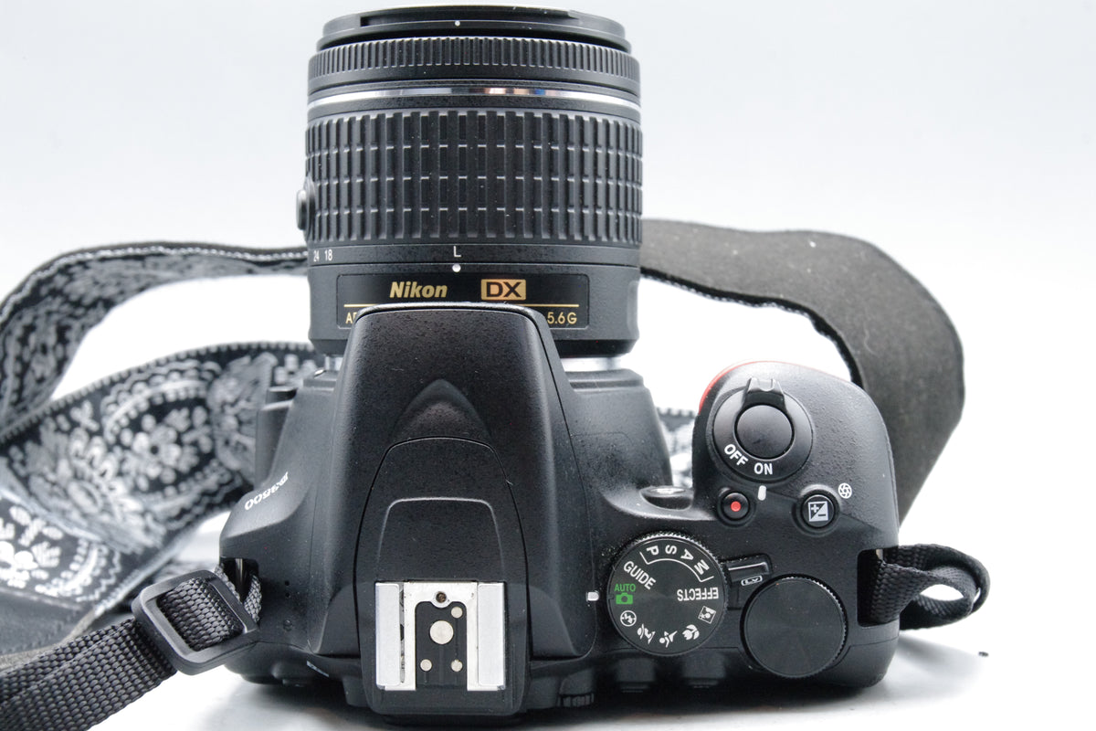 Nikon D3500 24.2MP DSLR Camera AF-P 18-55mm VR Lens SC 1125 Excellent