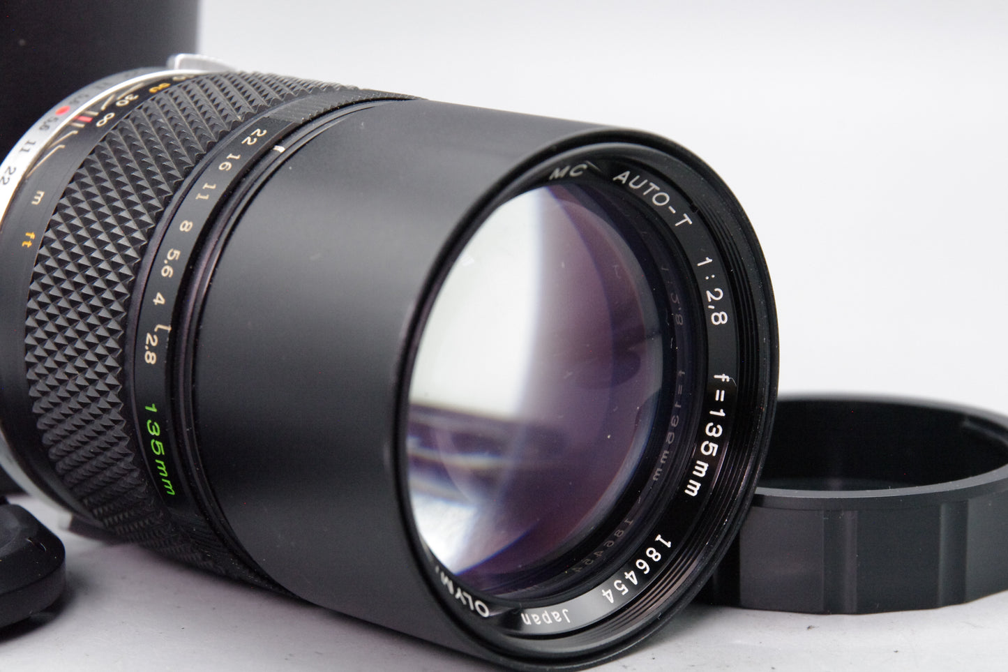 Olympus OM 135mm f/2.8 Auto-T Lens – OM Mount – Excellent – With Case
