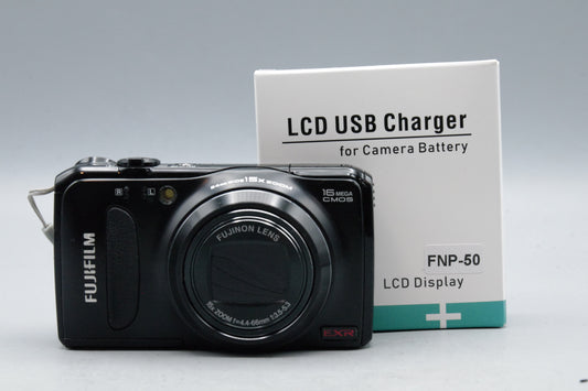 Fujifilm FinePix F500EXR 16MP Digital Camera Battery Charger Excellent