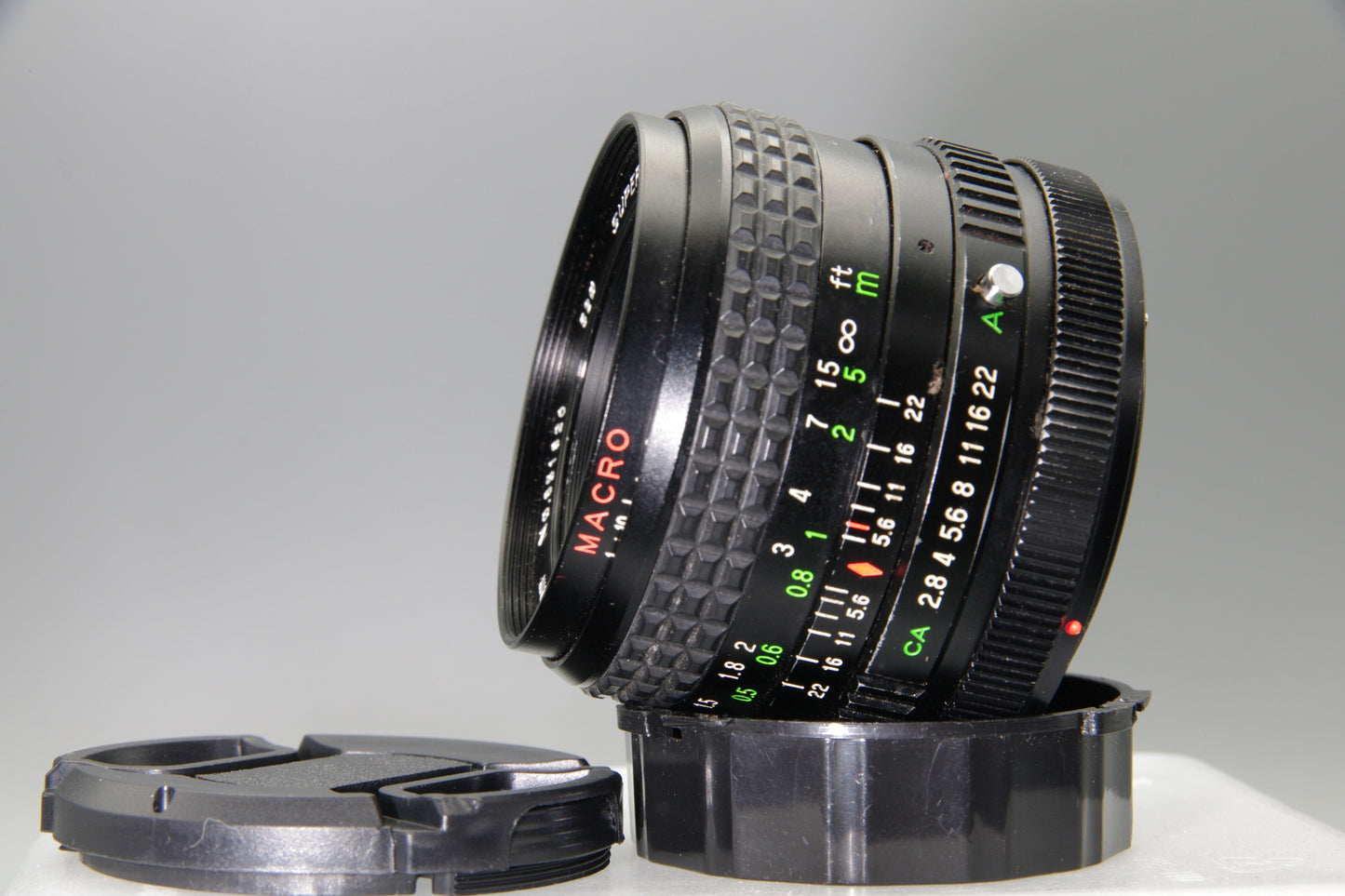 Super Paragon PMC II Auto 28mm F2.8 Lens Canon FD Mount – Wide Angle with Caps
