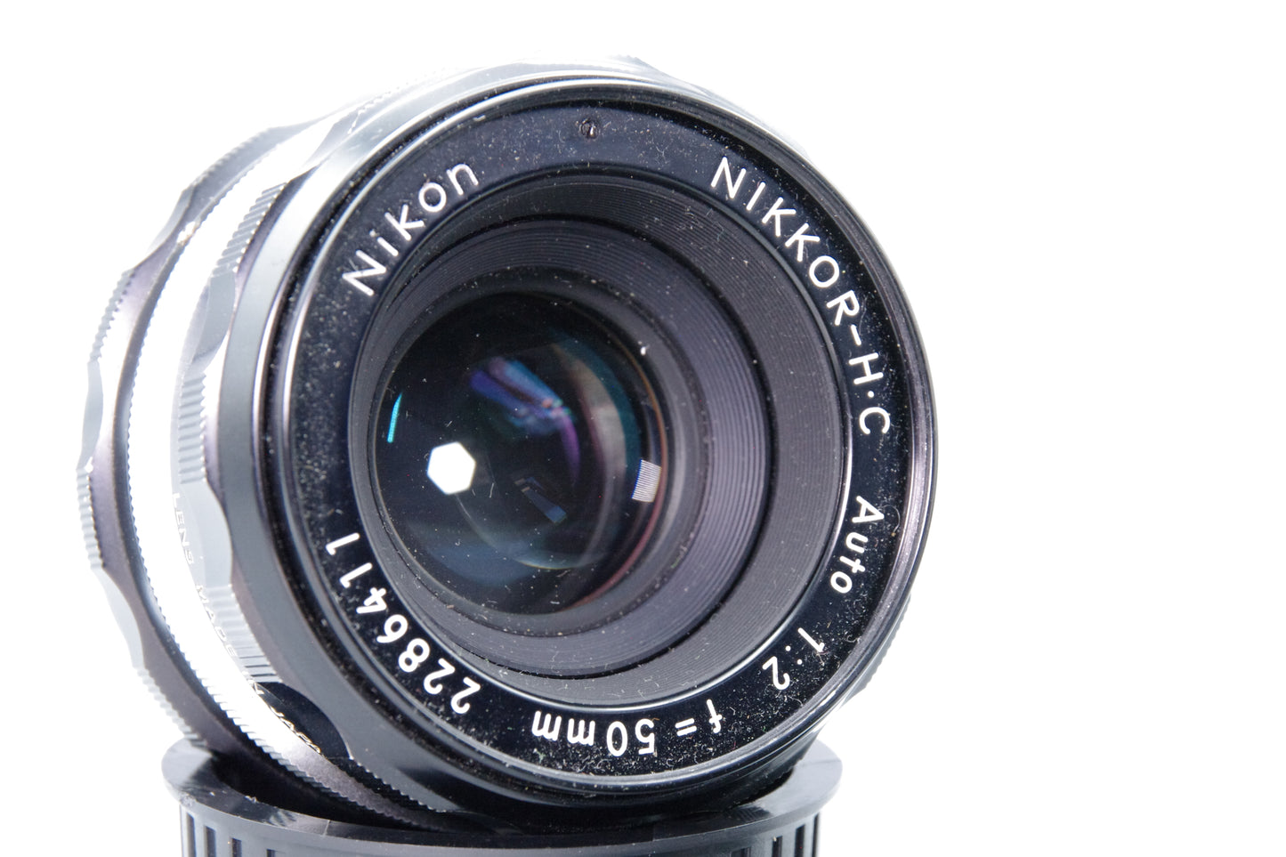 Nikon Nikkor‑H.C 50mm f/2 Pre‑AI Lens – Nikon F Mount – Manual Focus – Excellent