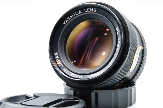 Yashica ML 50mm f1.4 Lens Contax Yashica Mount Excellent Clean