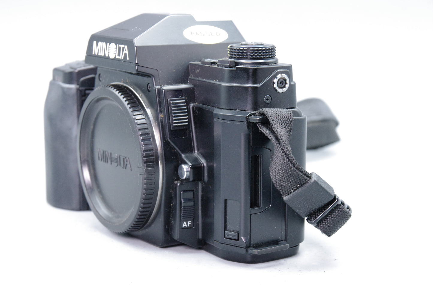 Minolta 9000 AF 35mm SLR with Program Back 90 – Working – Minor LCD Bleed