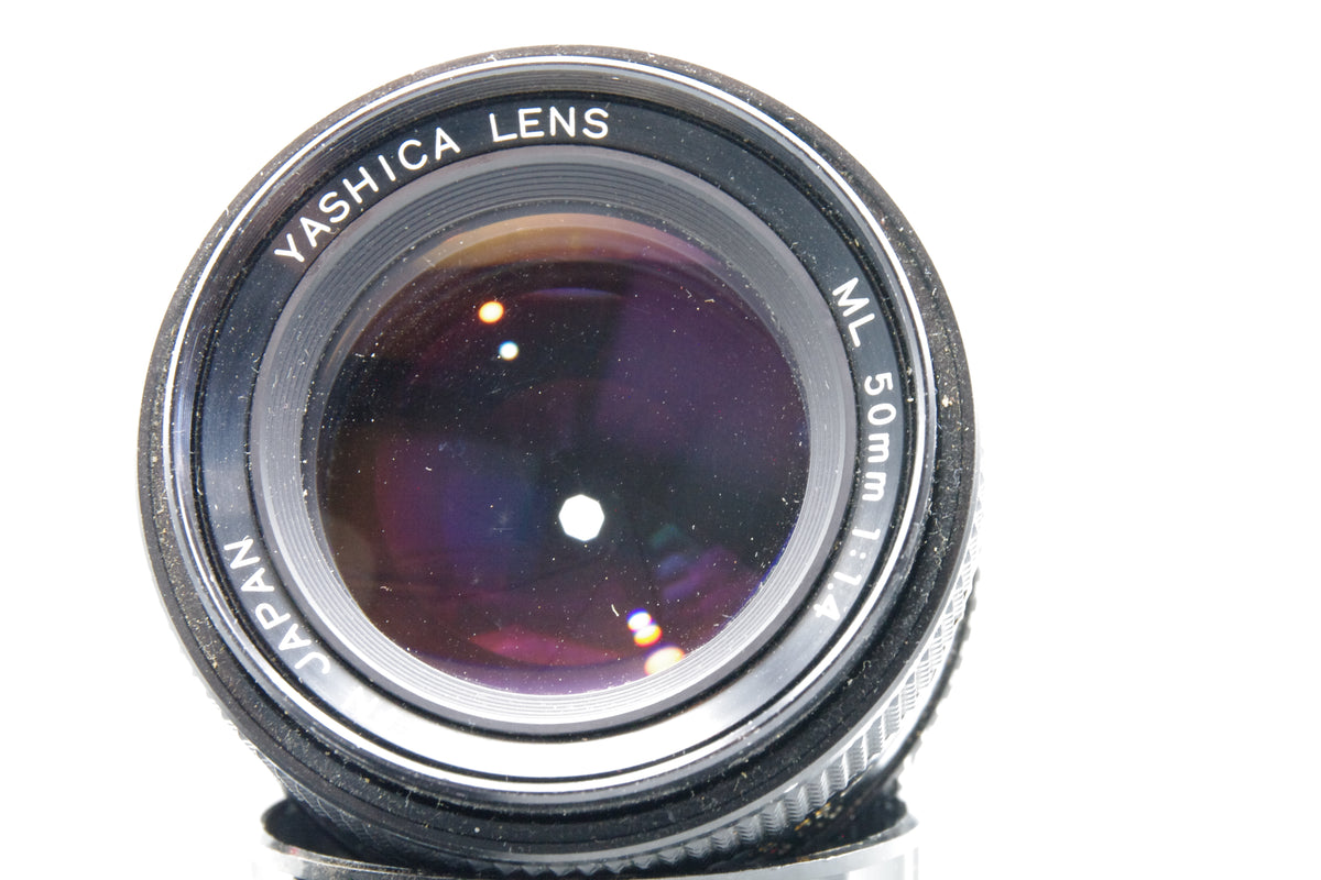 Yashica ML 50mm f1.4 Lens Contax Yashica Mount Excellent Clean