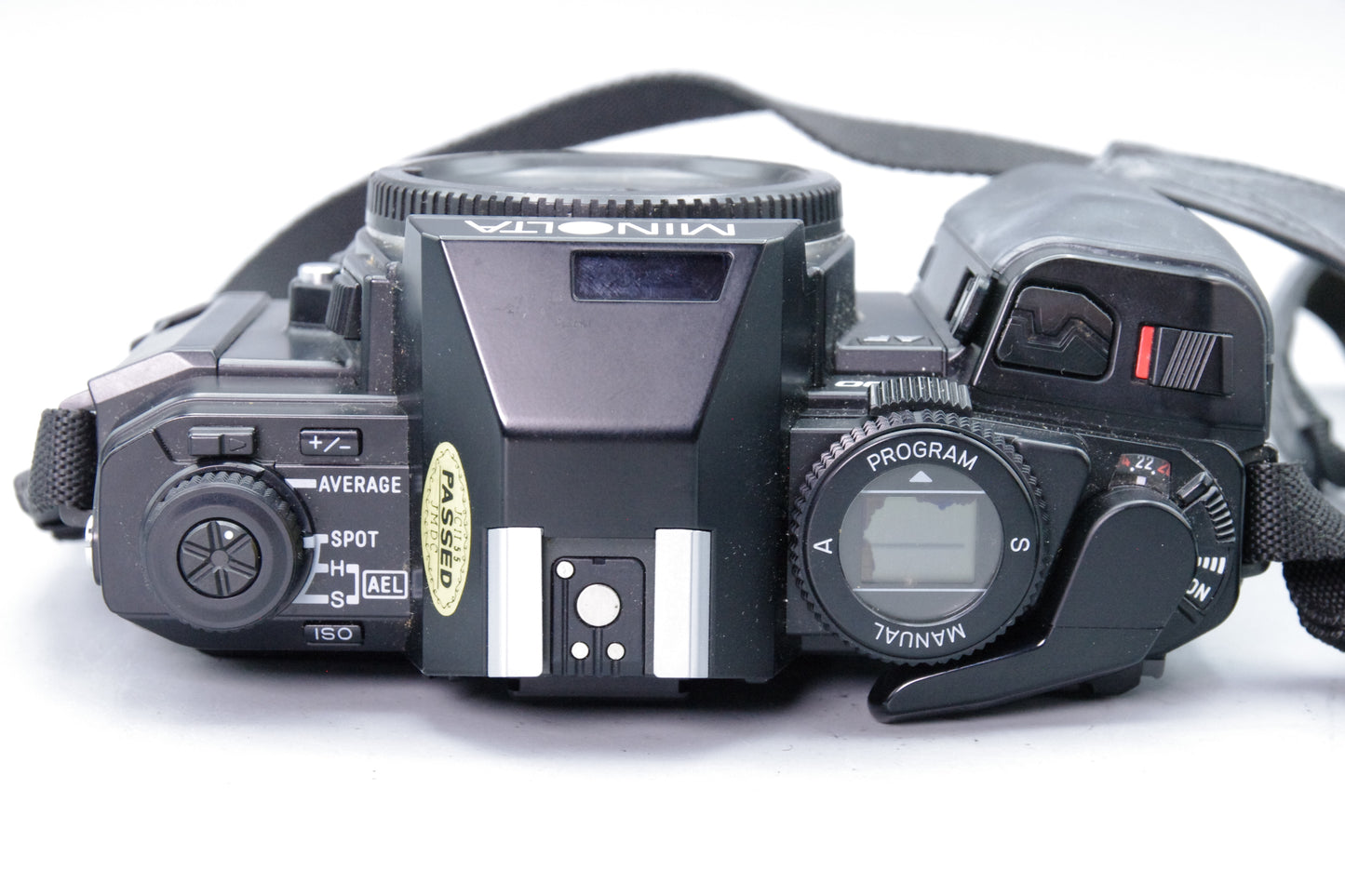 Minolta 9000 AF 35mm SLR with Program Back 90 – Working – Minor LCD Bleed