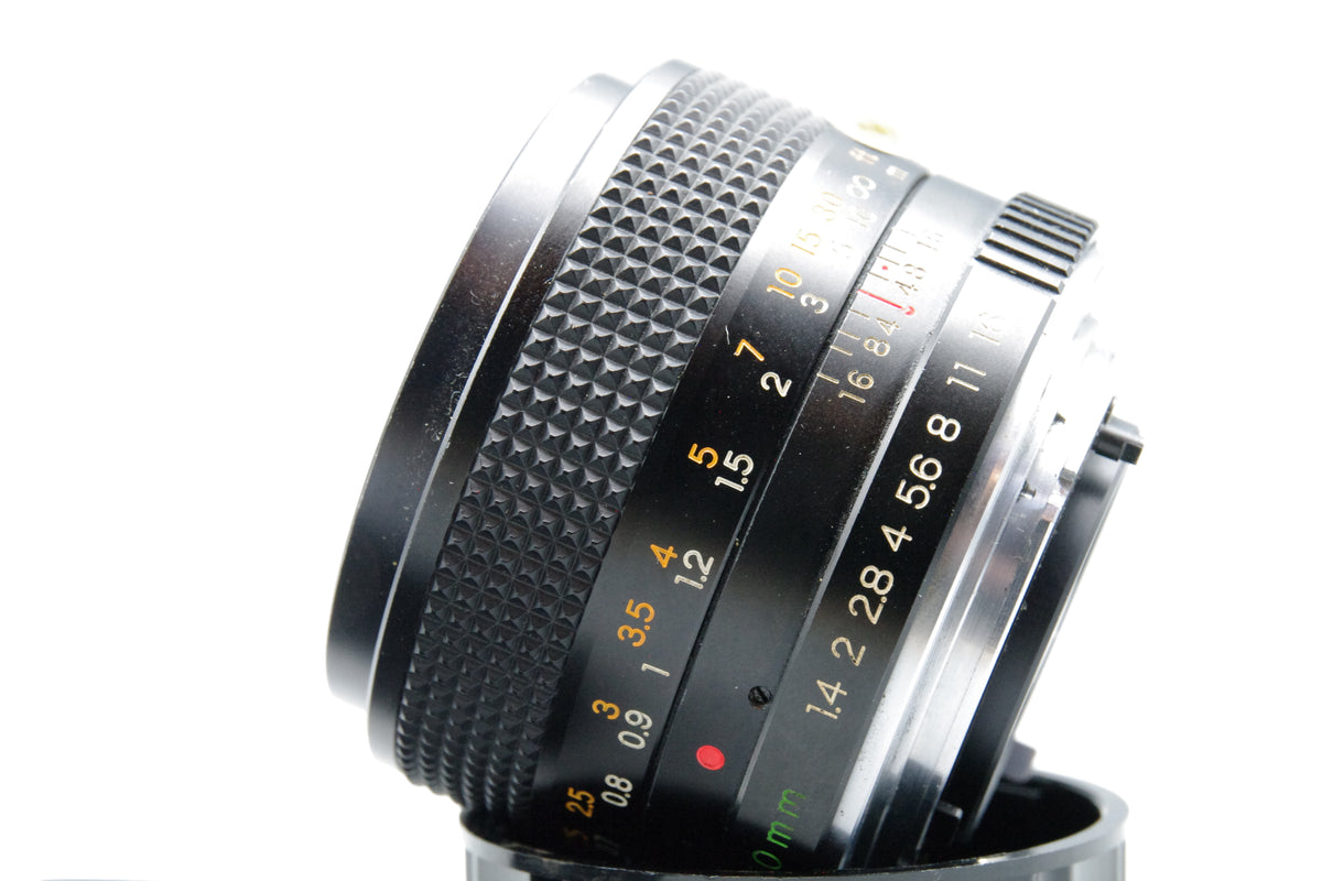 Yashica ML 50mm f1.4 Lens Contax Yashica Mount Excellent Clean