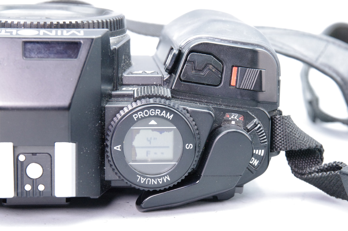Minolta 9000 AF 35mm SLR with Program Back 90 – Working – Minor LCD Bleed