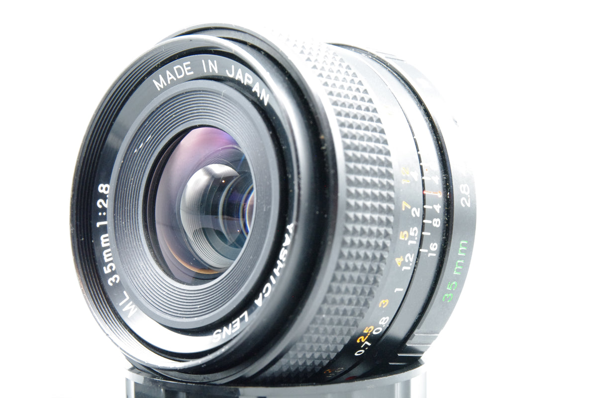 Yashica ML 35mm f2.8 Lens Contax Yashica Mount Excellent Clean