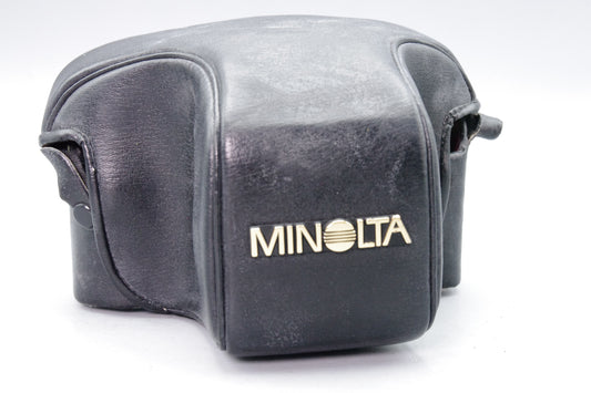 Minolta  Camera Case – Black – For Minolta X Series SLR – VGC