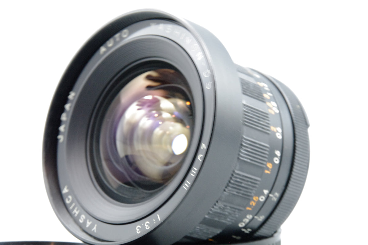 Yashica AutoYashinon-DS 20mm f/3.3 M42 Lens – Serviced – Excellent