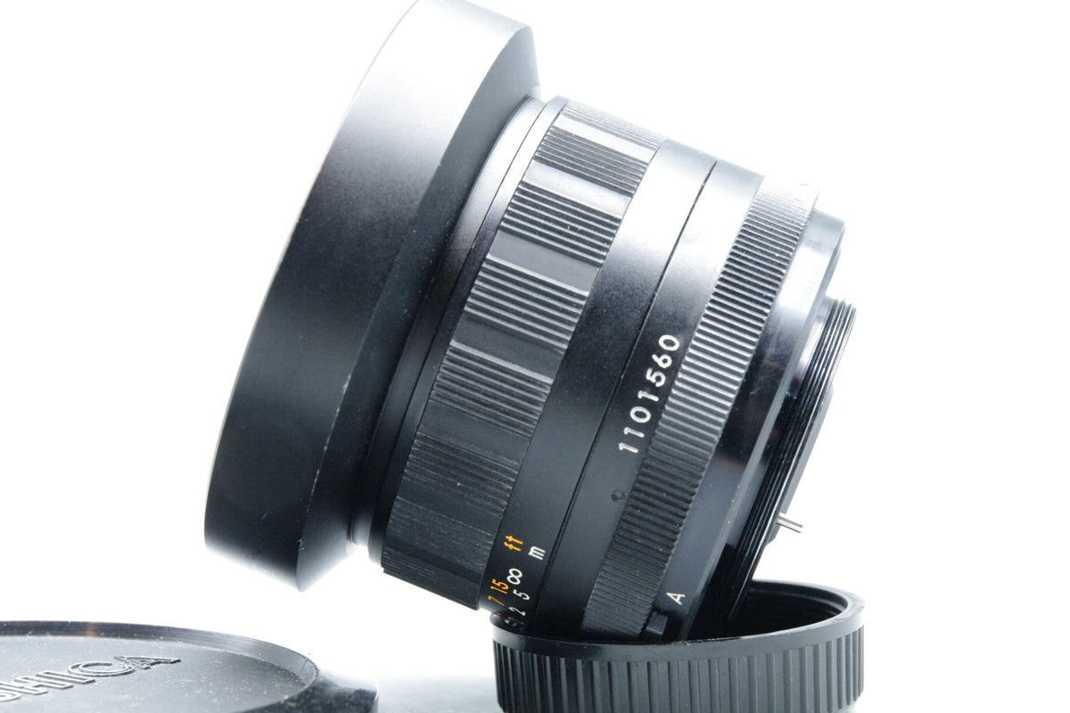 Yashica AutoYashinon-DS 20mm f/3.3 M42 Lens – Serviced – Excellent