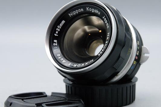 Nikon Nikkor-S Auto 35mm f/2.8 Pre‑AI Lens _ Excellent Condition