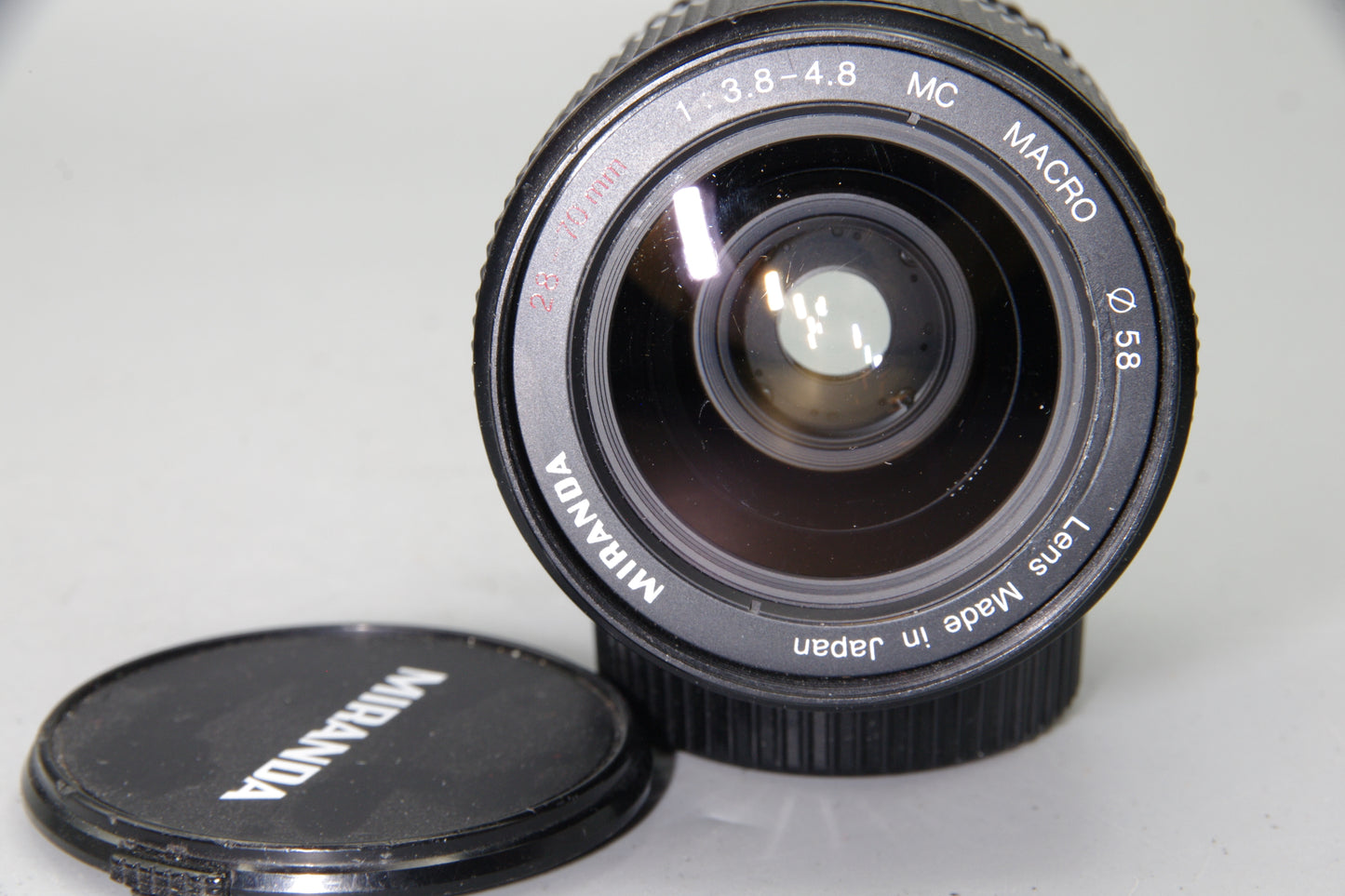 Miranda 28-70mm f/3.8-4.8 MC Macro Zoom Lens Olympus OM Mount Manual Focus