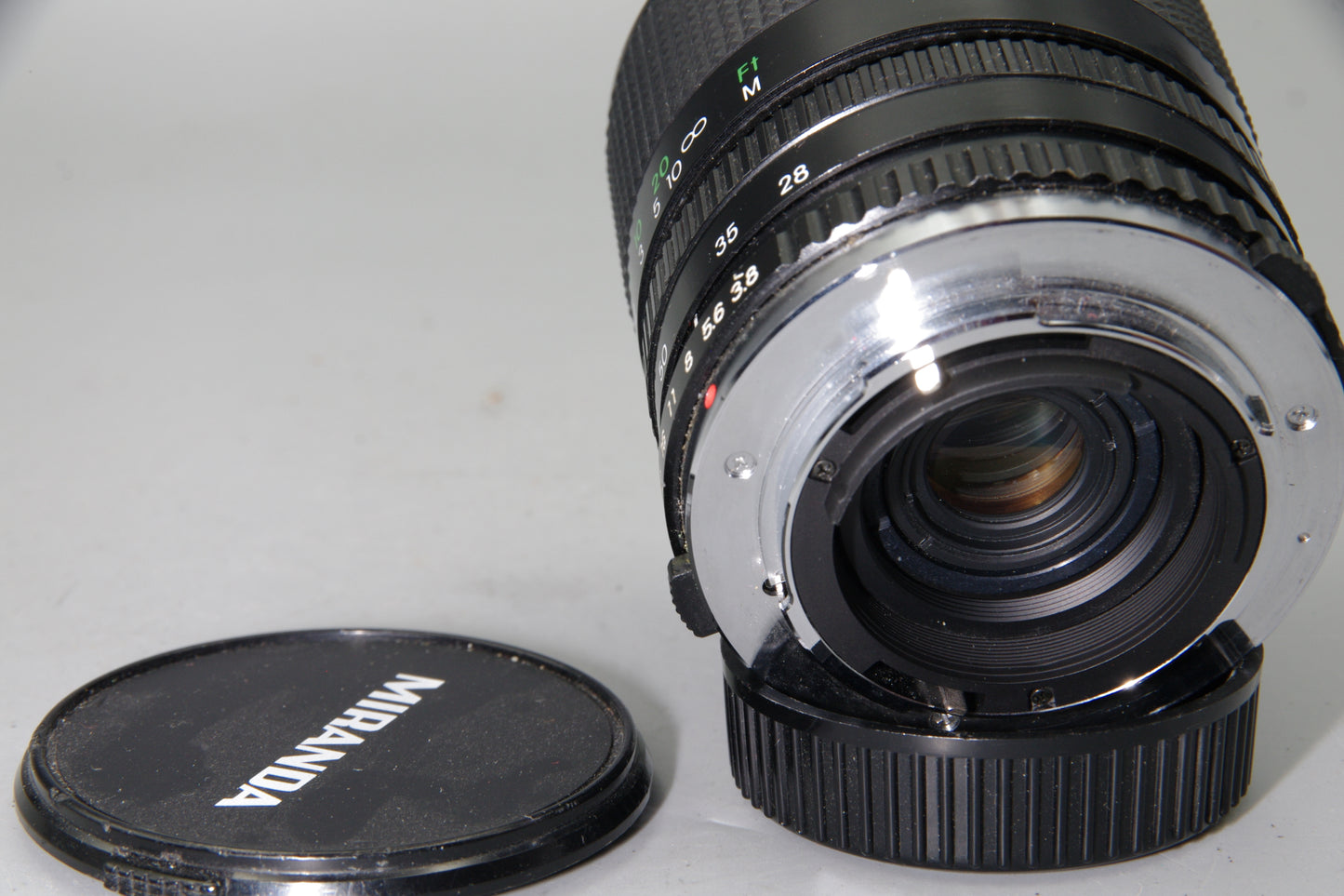 Miranda 28-70mm f/3.8-4.8 MC Macro Zoom Lens Olympus OM Mount Manual Focus