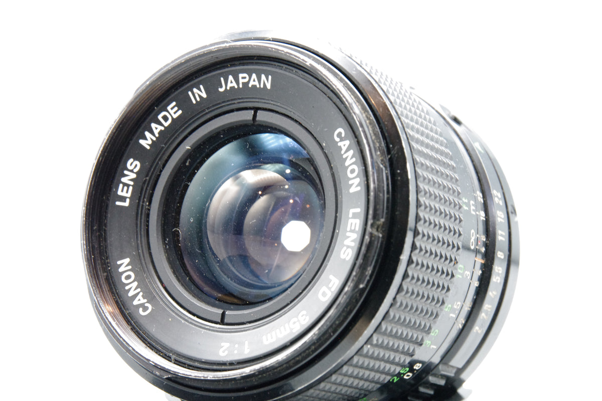 Canon FD 35mm f/2 Wide‑Angle Lens – Excellent Cleaned