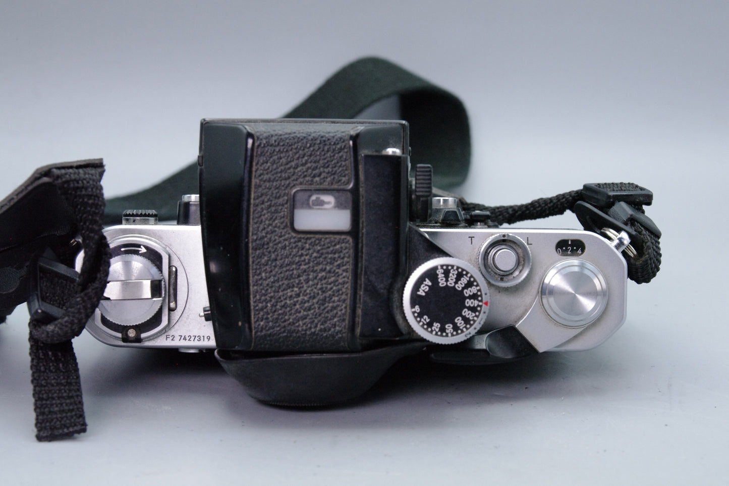 Nikon F2 Photomic Silver 35mm SLR + DP‑1 Finder – Classic Pro Body – Exc