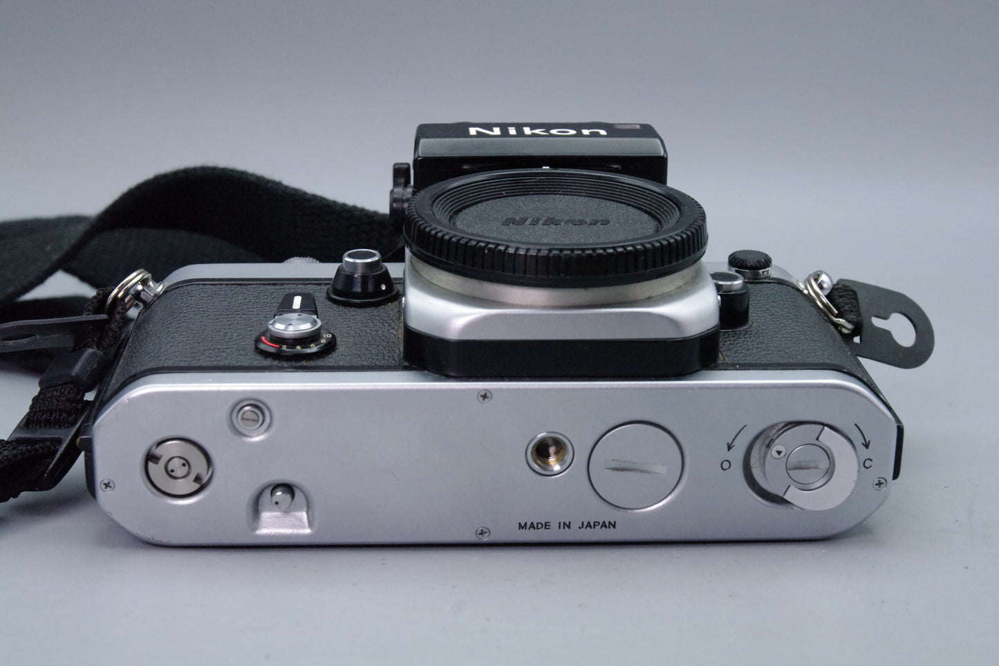 Nikon F2 Photomic Silver 35mm SLR + DP‑1 Finder – Classic Pro Body – Exc