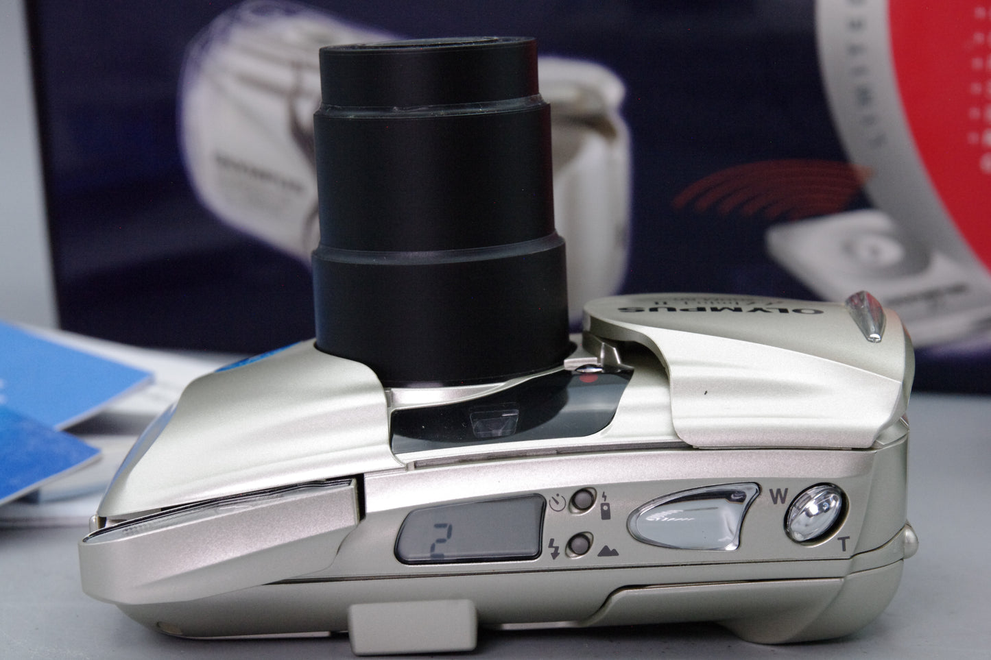 Olympus MJU Zoom II 80 Camera – Excellent - Boxed, tested With Case