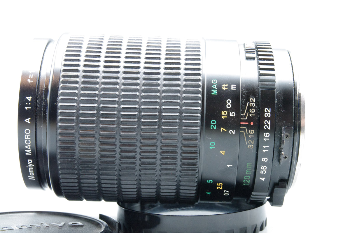 Mamiya Macro A 100mm f4 N Lens Mamiya 645 Medium Format Serviced Excellent