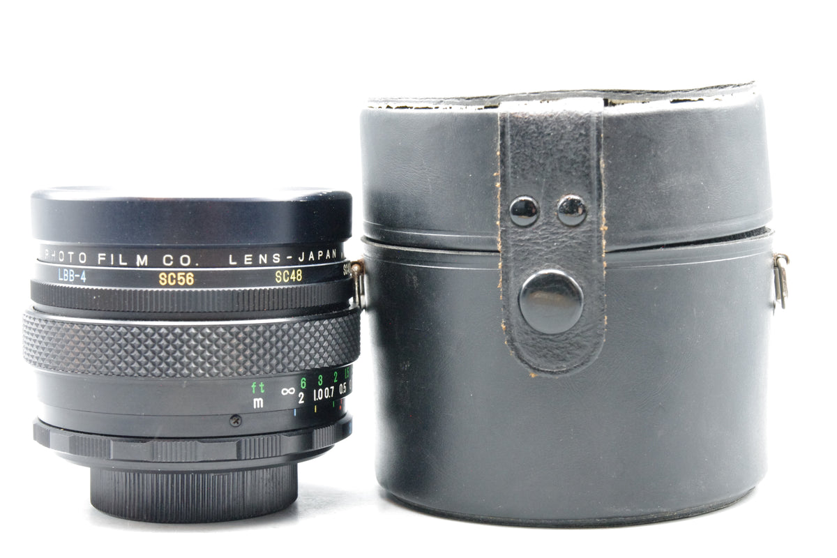 Fuji Fujinon Fish Eye 16mm f28 M42 Lens Case Built in Filters Serviced Excellent