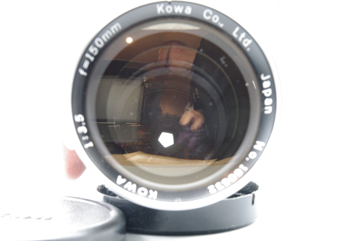 Kowa 150mm f/3.5 Telephoto Lens – Medium Format – Kowa Six Mount – Excellent