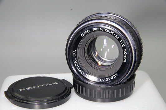 Asahi Pentax‑M SMC 50mm f2 Lens Pentax K Mount Manual Focus Prime