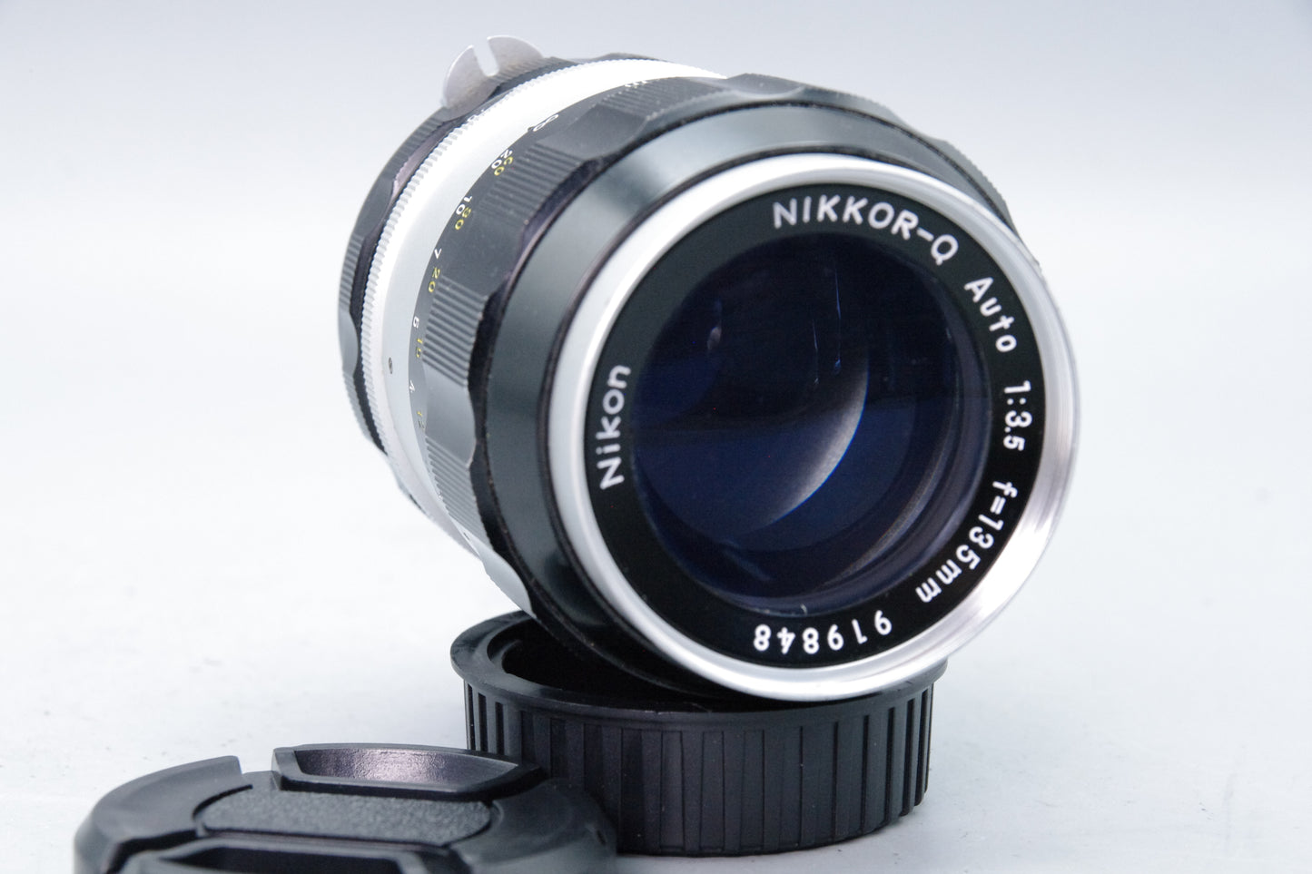 Nikon Nikkor‑Q Auto 135mm f/3.5 Pre‑AI Telephoto Lens – Cleaning Required
