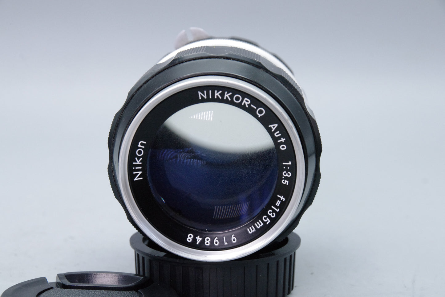 Nikon Nikkor‑Q Auto 135mm f/3.5 Pre‑AI Telephoto Lens – Cleaning Required