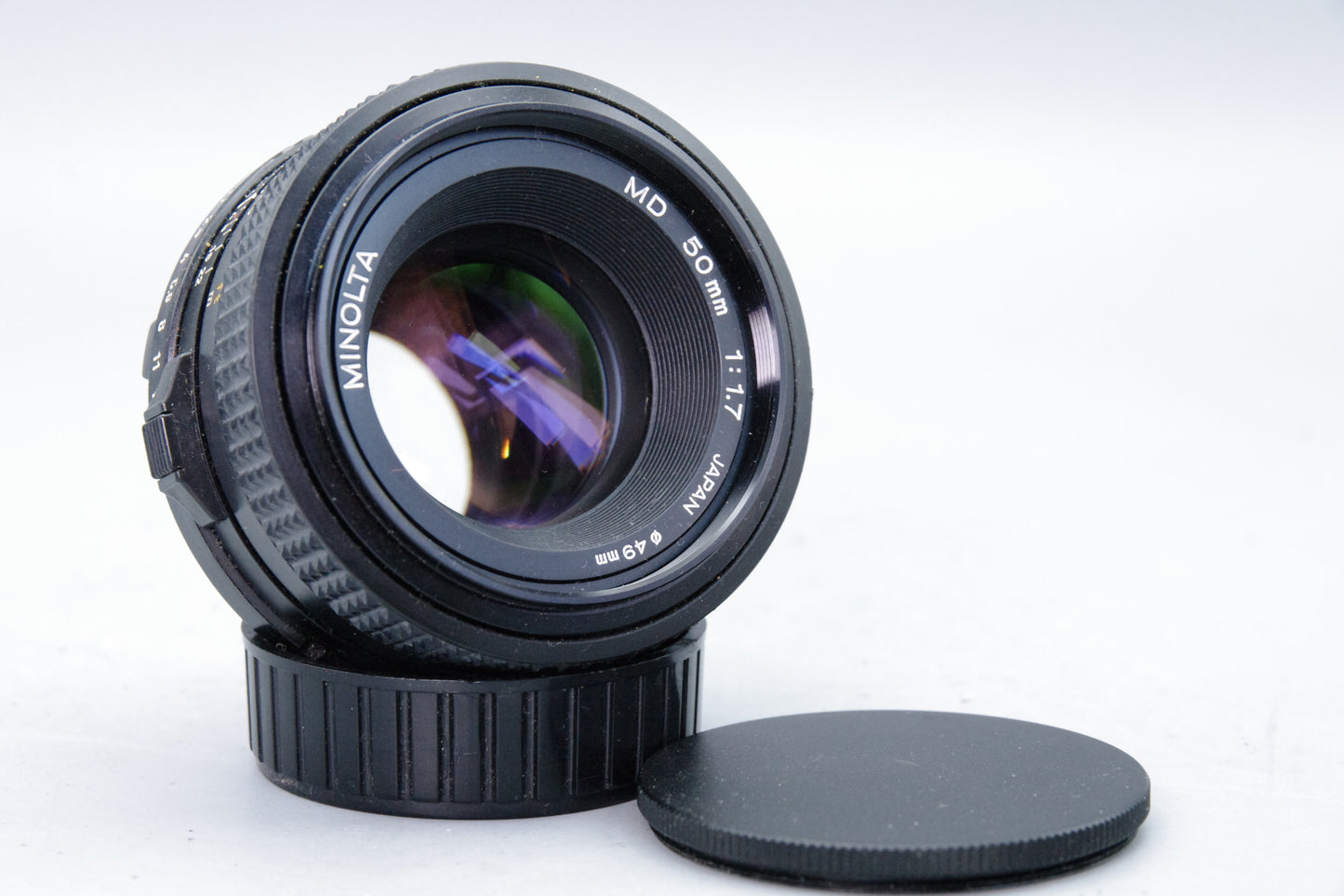 Minolta MD 50mm f/1.7 Lens – Excellent Condition – Manual Focus – MD Mount