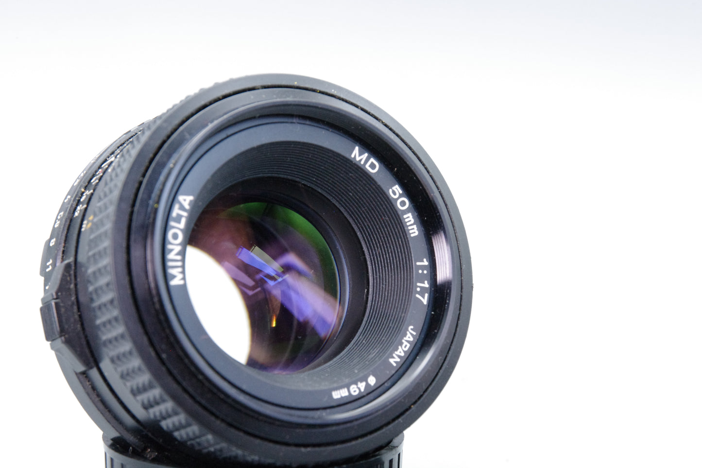 Minolta MD 50mm f/1.7 Lens – Excellent Condition – Manual Focus – MD Mount